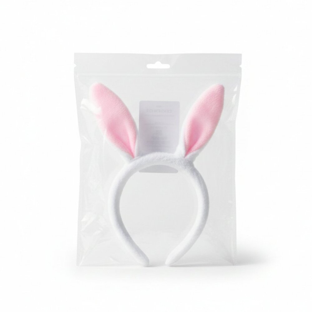 Forum Novelties Plush Baby Bunny Ears Headband Accessory One Size